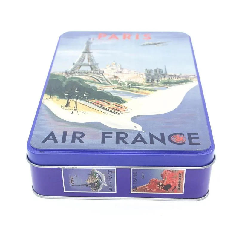 Rectangular Christmas Gift Metal Box Rectangular Christmas Gift Metal Box